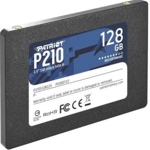 Внутренний жесткий диск Patriot P210S128G25 (SSD (твердотельные), 128 ГБ, 2.5 дюйма, SATA) - фото 1 - id-p111747064