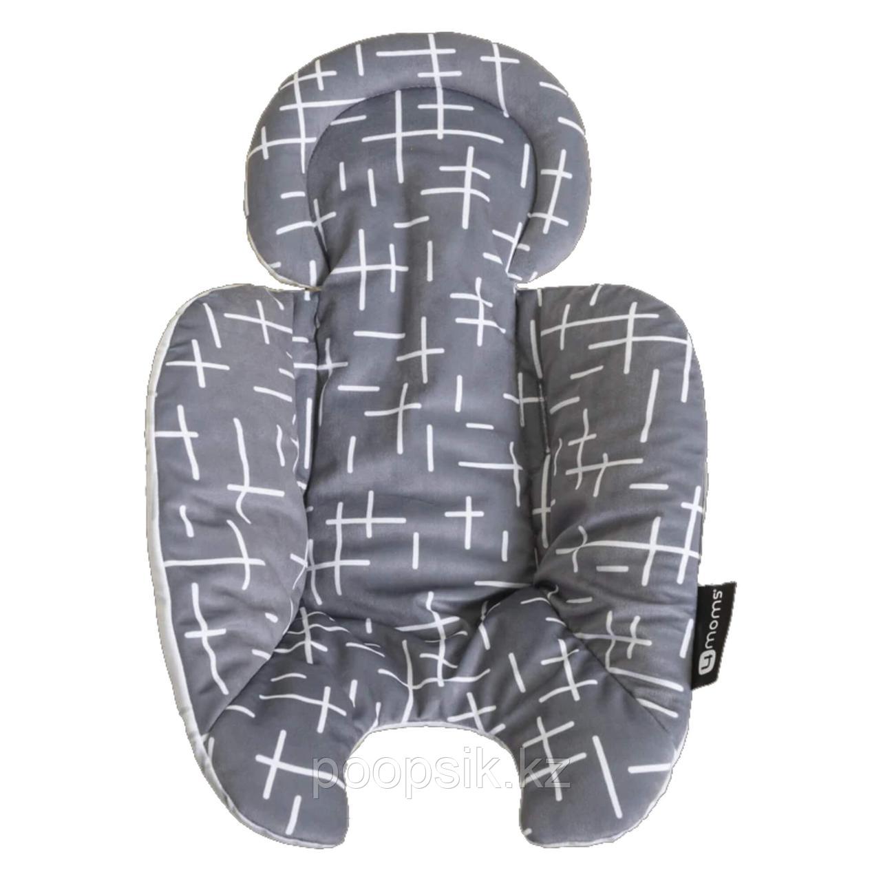 Кресло-качалка 4moms MamaRoo5 Grey в комплекте с вкладышем Grey/Plush - фото 7 - id-p111747544