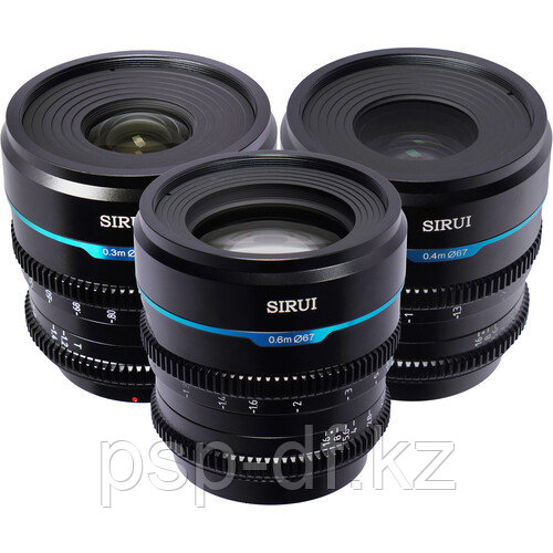 Набор объективов Sirui Night Walker 24, 35, 55mm T1.2 S35 Cine Lens для Sony E-Mount - фото 2 - id-p111747832