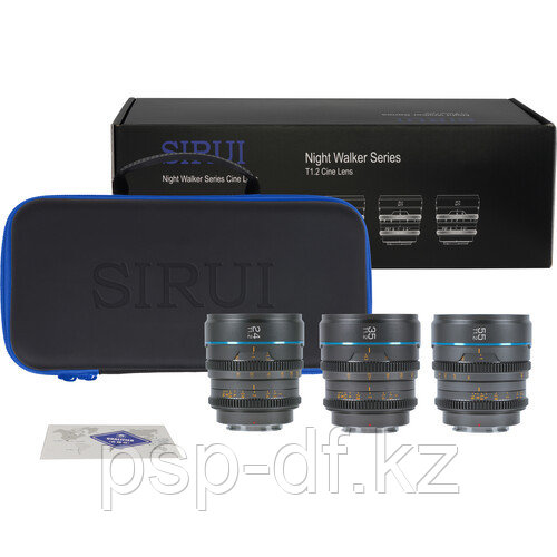 Набор объективов Sirui Night Walker 24, 35, 55mm T1.2 S35 Cine Lens для Sony E-Mount - фото 3 - id-p111747832