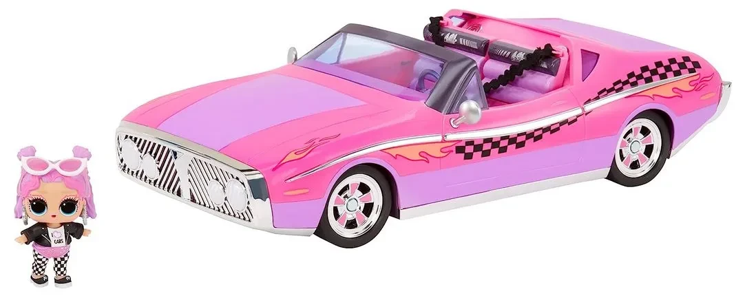 Машинка LOL Surprise City Cruiser с эксклюзивной куклой 2023г.