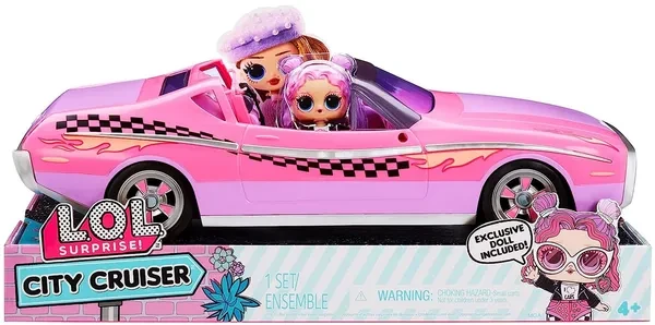 Машинка LOL Surprise City Cruiser с эксклюзивной куклой 2023г. - фото 2 - id-p111752435