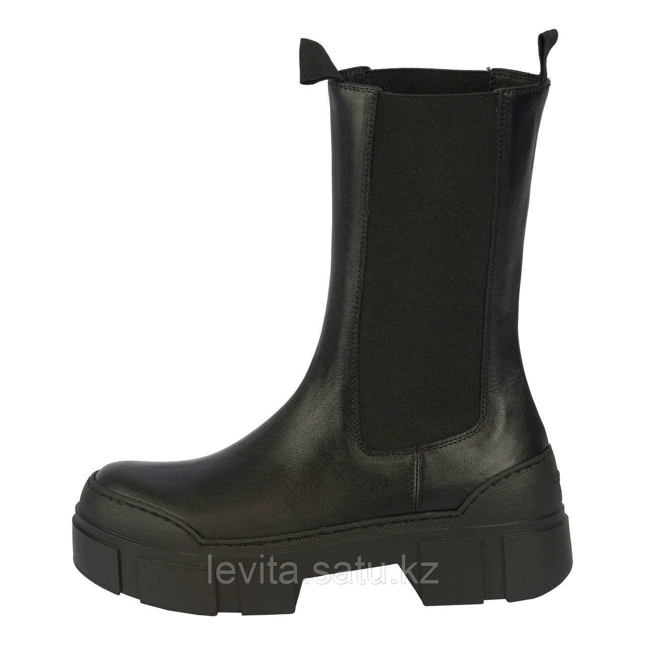 Ботинки VIC MATIE STIVALE HYDEN 101 BLACK LADIES BOOT LEATHER UPPER RUBBER SOLE - фото 1 - id-p111753222