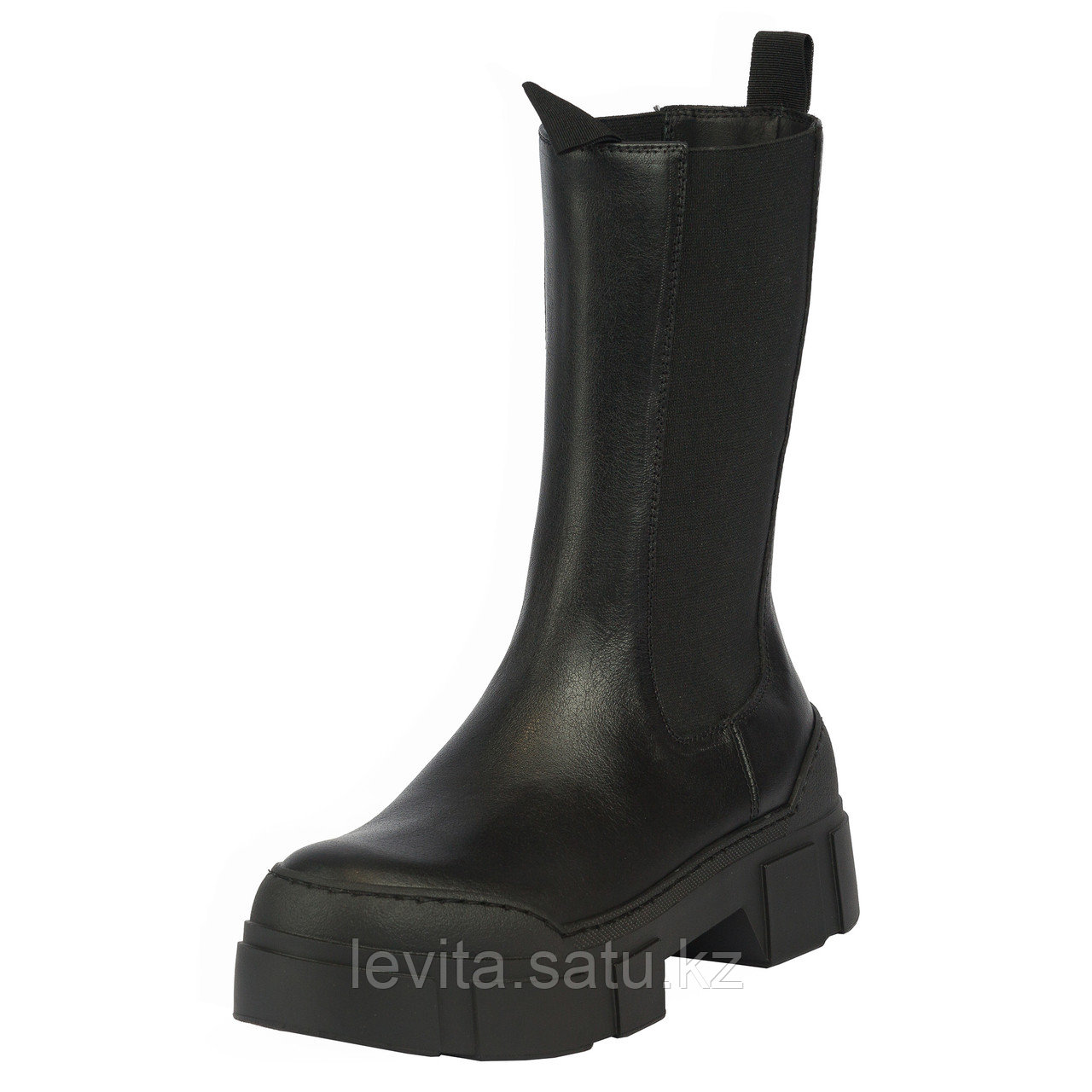 Ботинки VIC MATIE STIVALE HYDEN 101 BLACK LADIES BOOT LEATHER UPPER RUBBER SOLE - фото 2 - id-p111753222