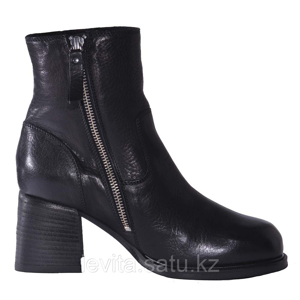 Полусапожки VIC MATIE TRONC. SANTOS 101 BLACK LADIES LOW BOOT LEATHER UPPER RUBBER SOLE 64039118(36) - фото 2 - id-p111753475