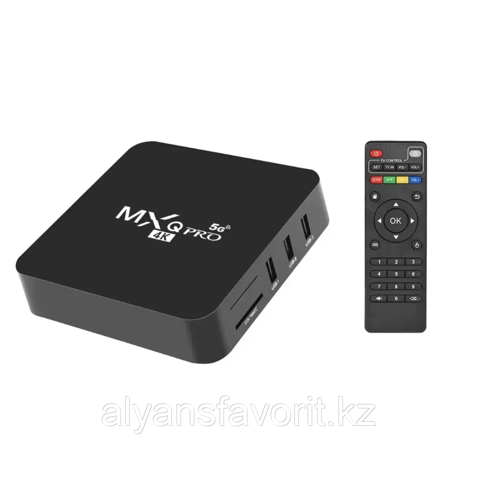 Медиаплеер ANDROID TV BOX приставка MXQ PRO 4K