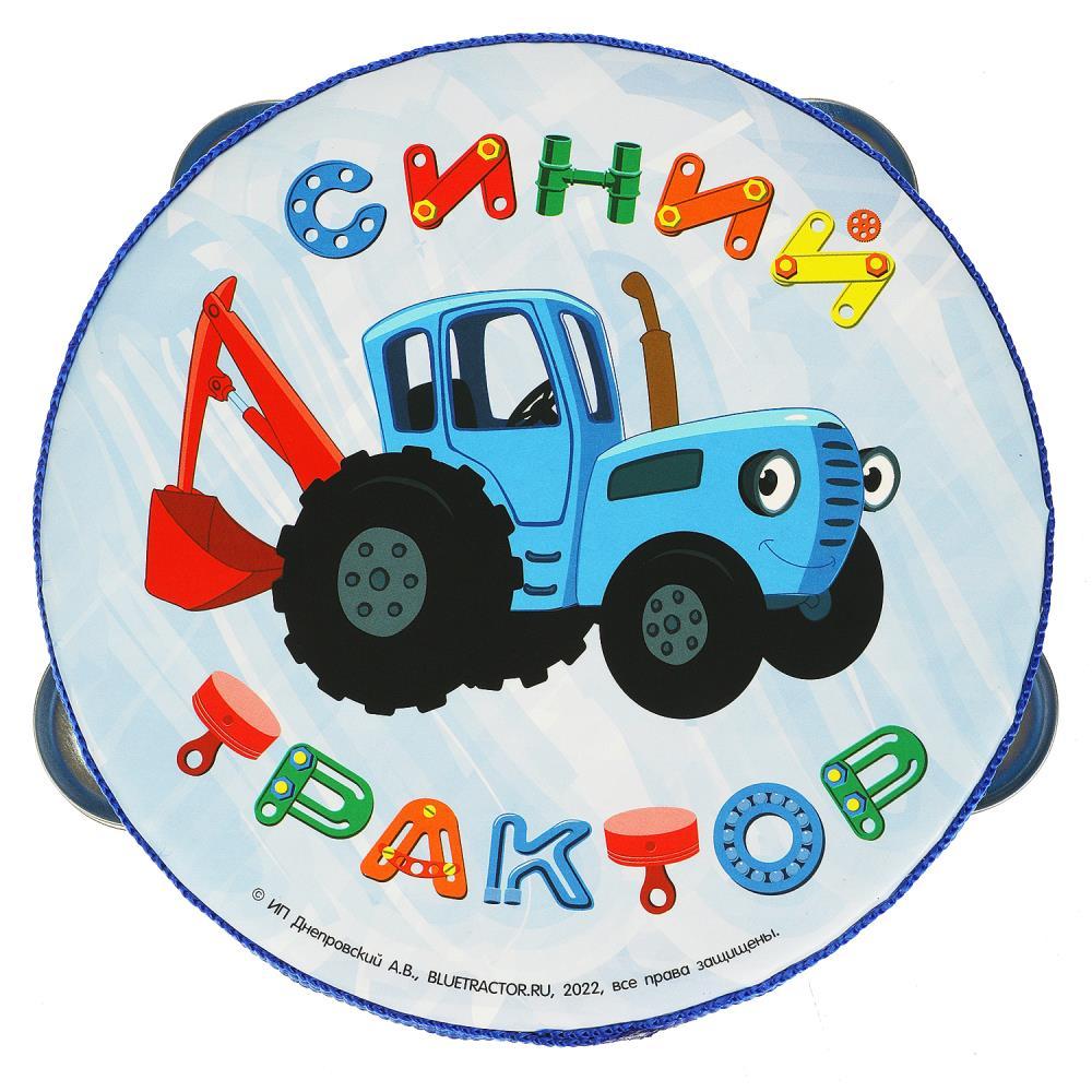 Деревянная игрушка «Синий Трактор. Бубен» - фото 2 - id-p111759230