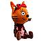 Мульти-Пульти Мягкая игрушка Карамелька в платье из пайеток, 24 см. (звук), фото 2