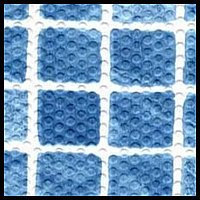 Алькорплан (ПВХ пленка) Haogenplast Snapir 3 Antislip для отделки бассейна (противоскользящая синяя мозаика)