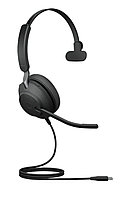 Jabra Evolve2 40, USB-A, MS Stereo [24089-999-999] - Сымды гарнитура, MS құрылғысы Jabra Evolve2 40