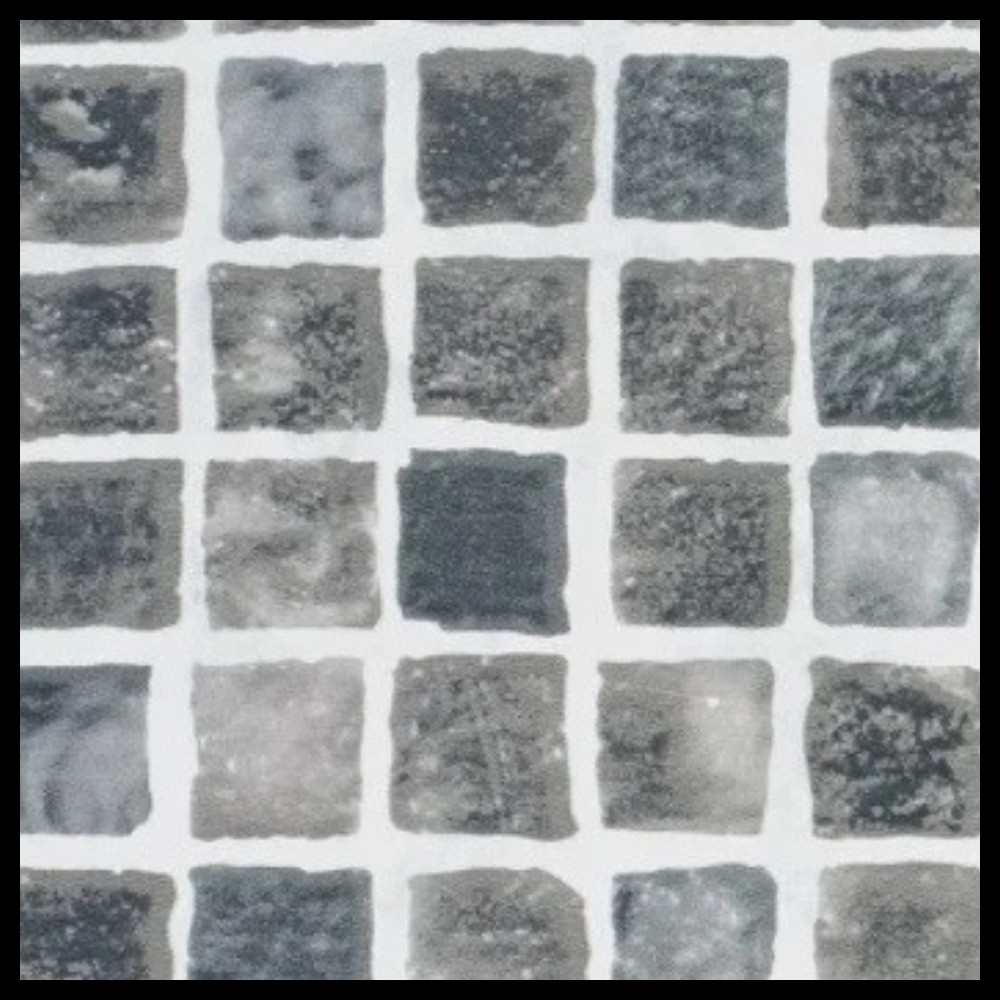 Алькорплан (ПВХ пленка) Haogenplast Snapir NG Grey/ Platinum для отделки бассейна (серая мозайка) - фото 1 - id-p107341136