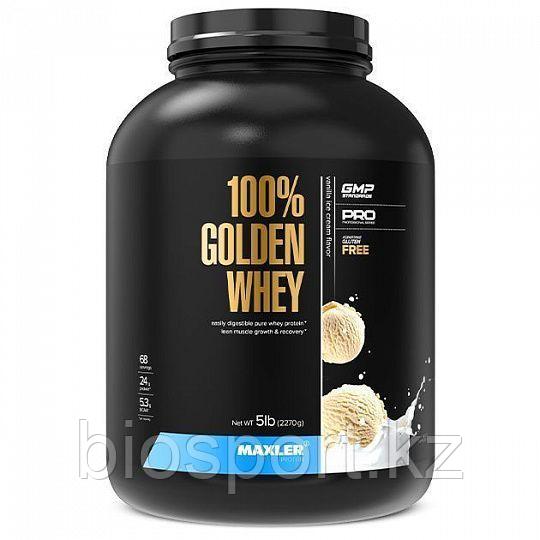 Maxler Golden Whey 100%, 2.27 кг. Ваниль - фото 1 - id-p69593464