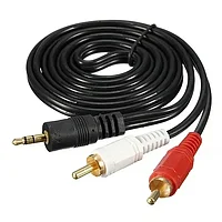 Cable Audio 3.5Jack-2RCA(m) 5m