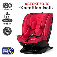 Автокресло группы 0/1/2/3 (0-36 кг) Kinderkraft Xpedition Isofix Imperial Red