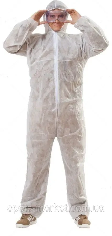 Одноразовый медицинский костюм - фото 1 - id-p111771203