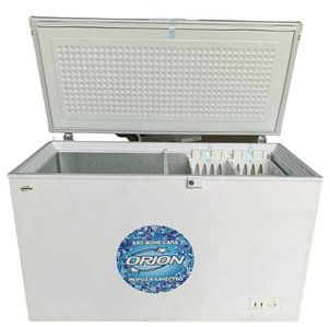 Морозильник Orion BD-400W белый, две корзины, замок, (сундук)