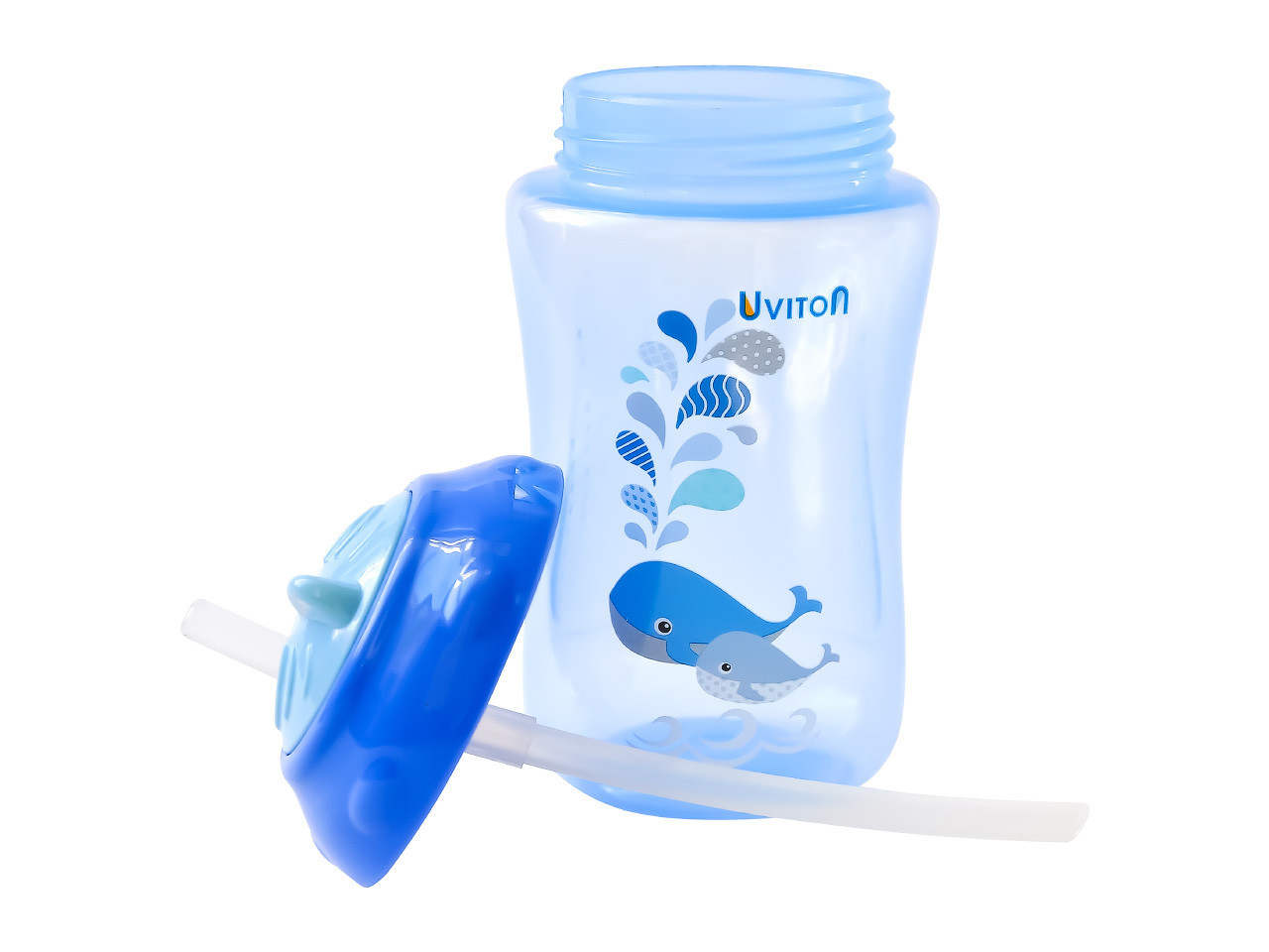 Поильник-непроливайка с трубочкой Uviton, BPA-free