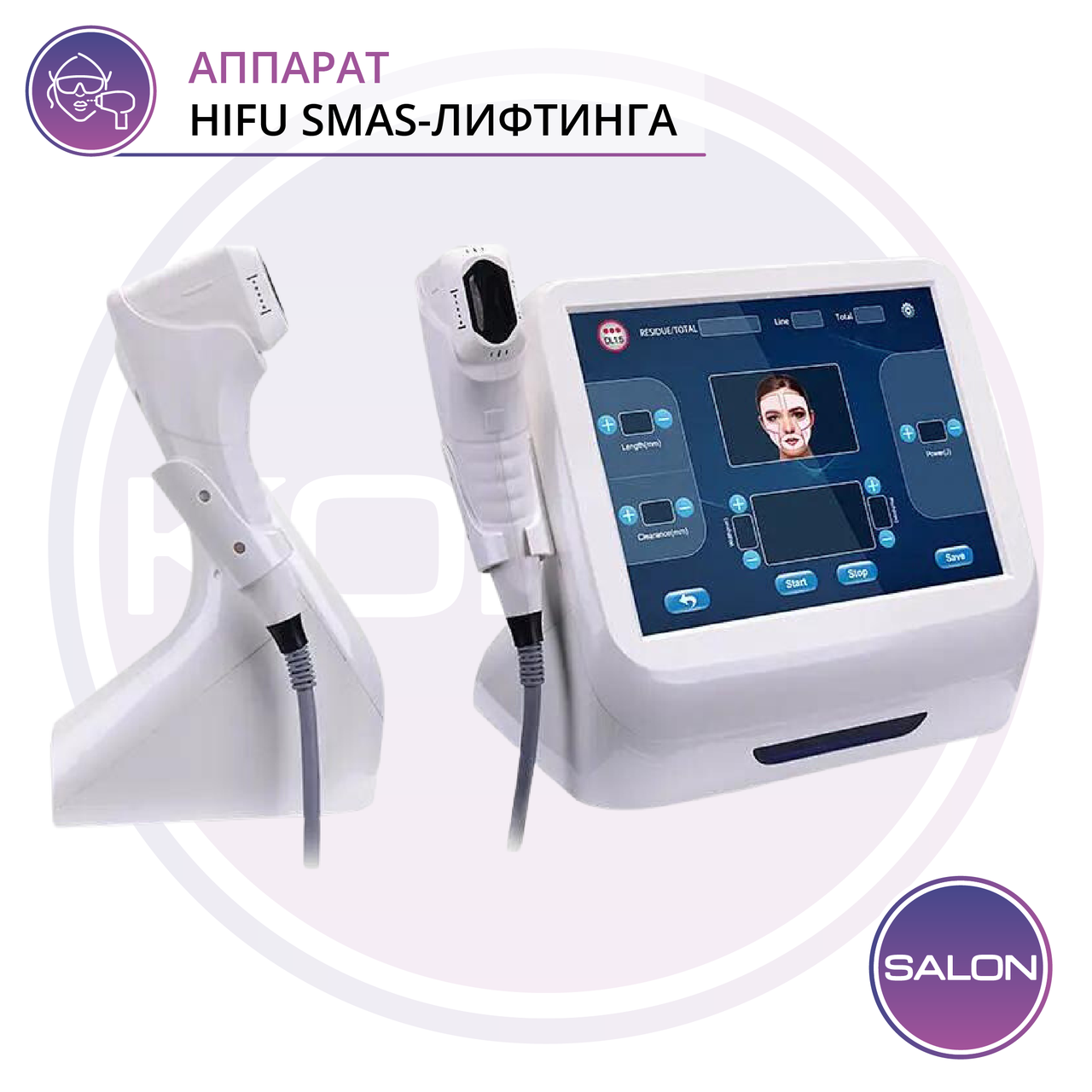Косметологиялық аппарат SMAS HIFU - A28D - фото 3 - id-p111772241