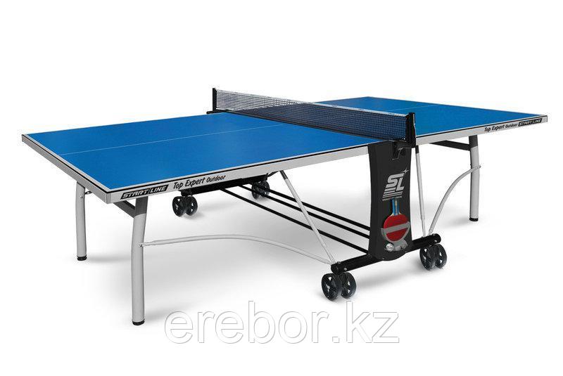 Всепогодный теннисный стол Start Line Top Expert Outdoor с сеткой - фото 1 - id-p111772614