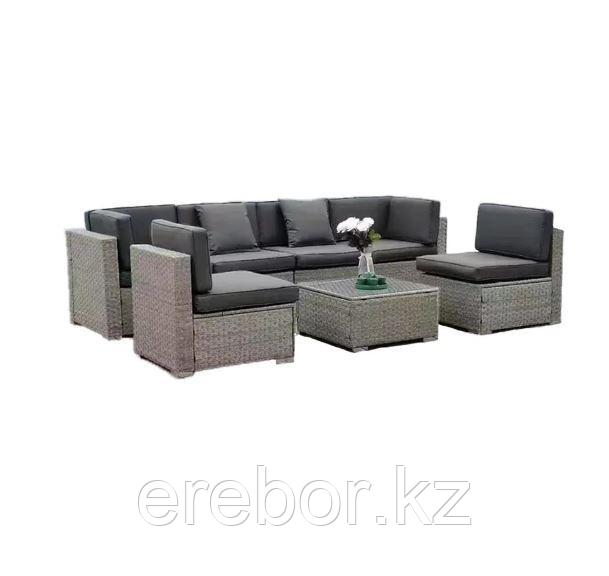 Комплект мебели журнальный Дублин 2.0 серый - фото 1 - id-p111773705