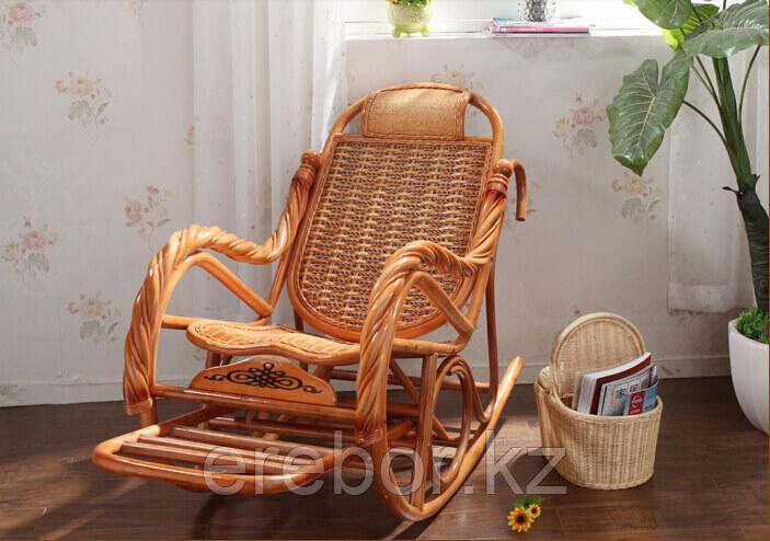 Кресло качалка из ротанги (плетен.) (RTN-049) - фото 2 - id-p111773177