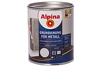 Грунтовка алкидн. Alpina Грунтовка для металла (Alpina Grundierung fuer Metall) 750мл / 1,043кг