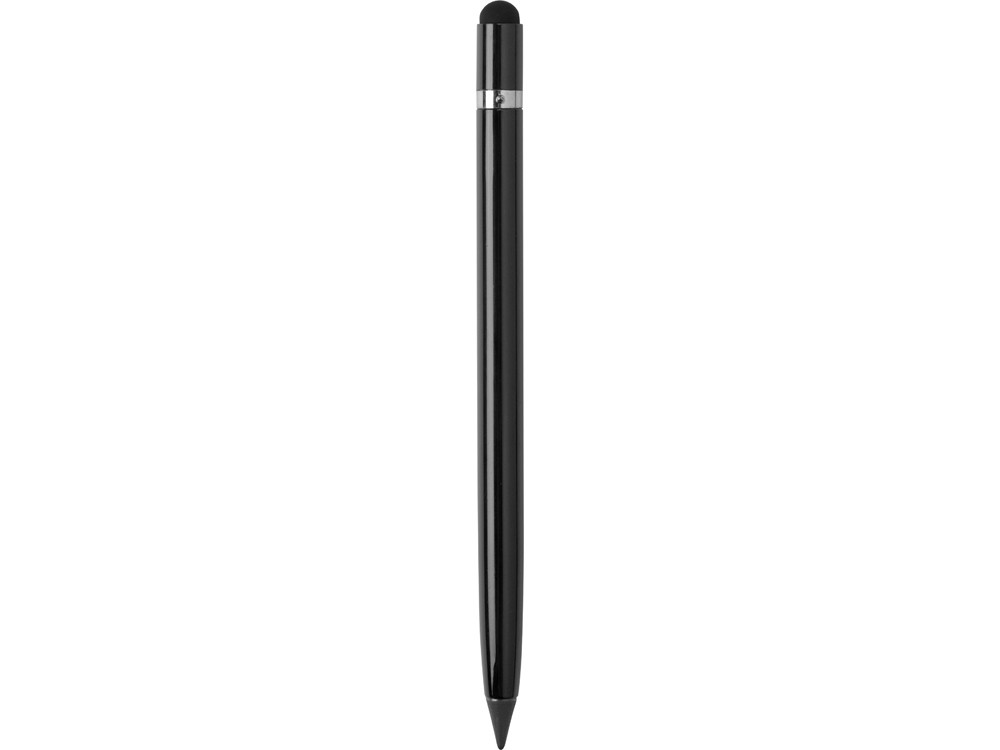 Вечный карандаш Eternal со стилусом и ластиком, черный - фото 2 - id-p111774953