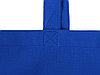 Складывающаяся сумка Skit из хлопка на молнии, синий, фото 5