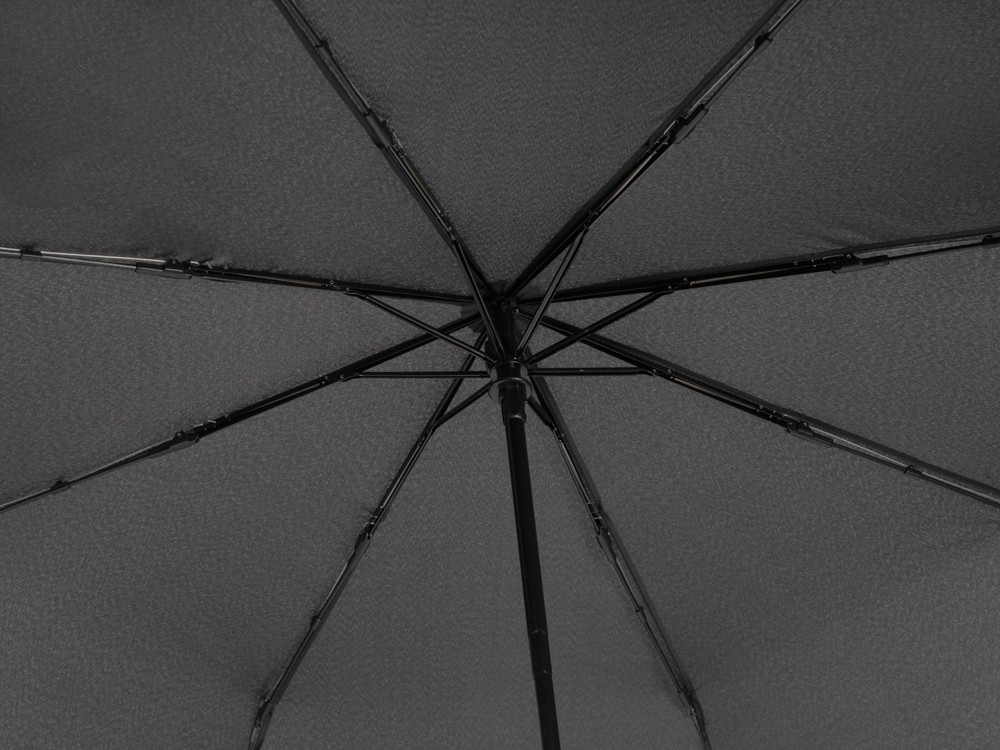 Бизнес зонт-автомат Britney с большим куполом, холодный серый - фото 4 - id-p111774973