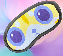 Маска для сна "милый голубоглазый лисенок"