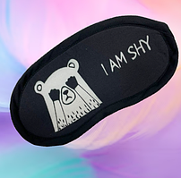 Маска для сна "милы белы медвежонок"