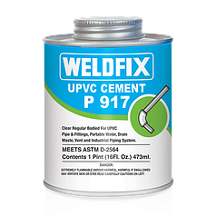 WELDFIX UPVC Can 473ml клей на основе растворителей