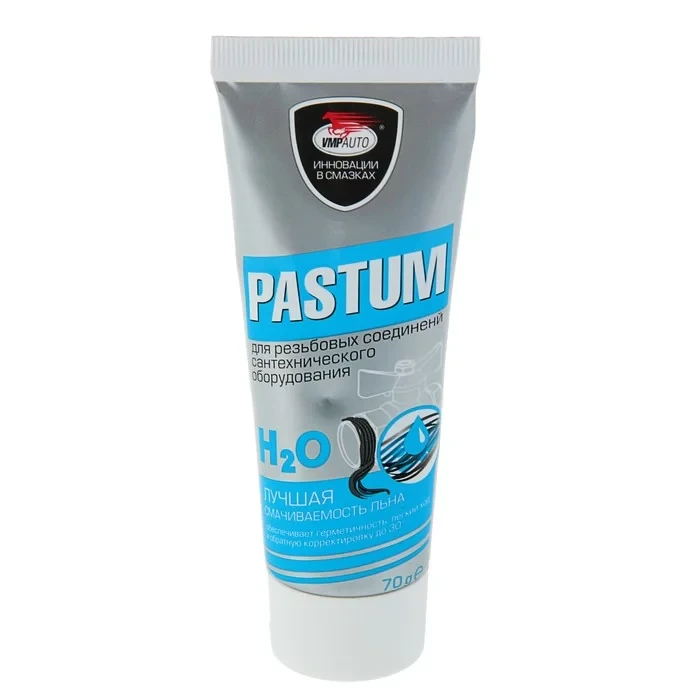 Паста уплотнительная ( для льна) PASTUM H2O, тюбик 70 г