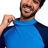 ФУТБОЛКА ДЛЯ ПЛАВАНИЯ МУЖСКАЯ ARENA RASH S navy blue S-XXL, фото 5