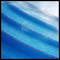 Стеклянная мозайка для отделки бассейна (Китай)