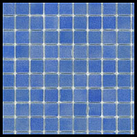 Мозайка стеклянная Alttoglass Nieblas Azul Claro (3003) для бассейна (тёмно-голубая)