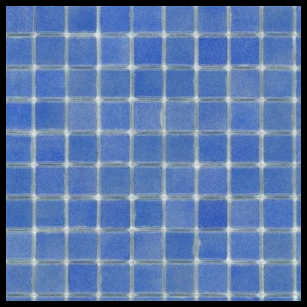 Мозайка стеклянная Alttoglass Nieblas Azul Claro (3003) для бассейна (тёмно-голубая) - фото 1 - id-p107341275