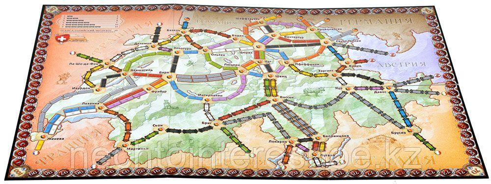 Настольная игра Ticket to Ride: Индия и Швейцария Дополнение - фото 2 - id-p111777323