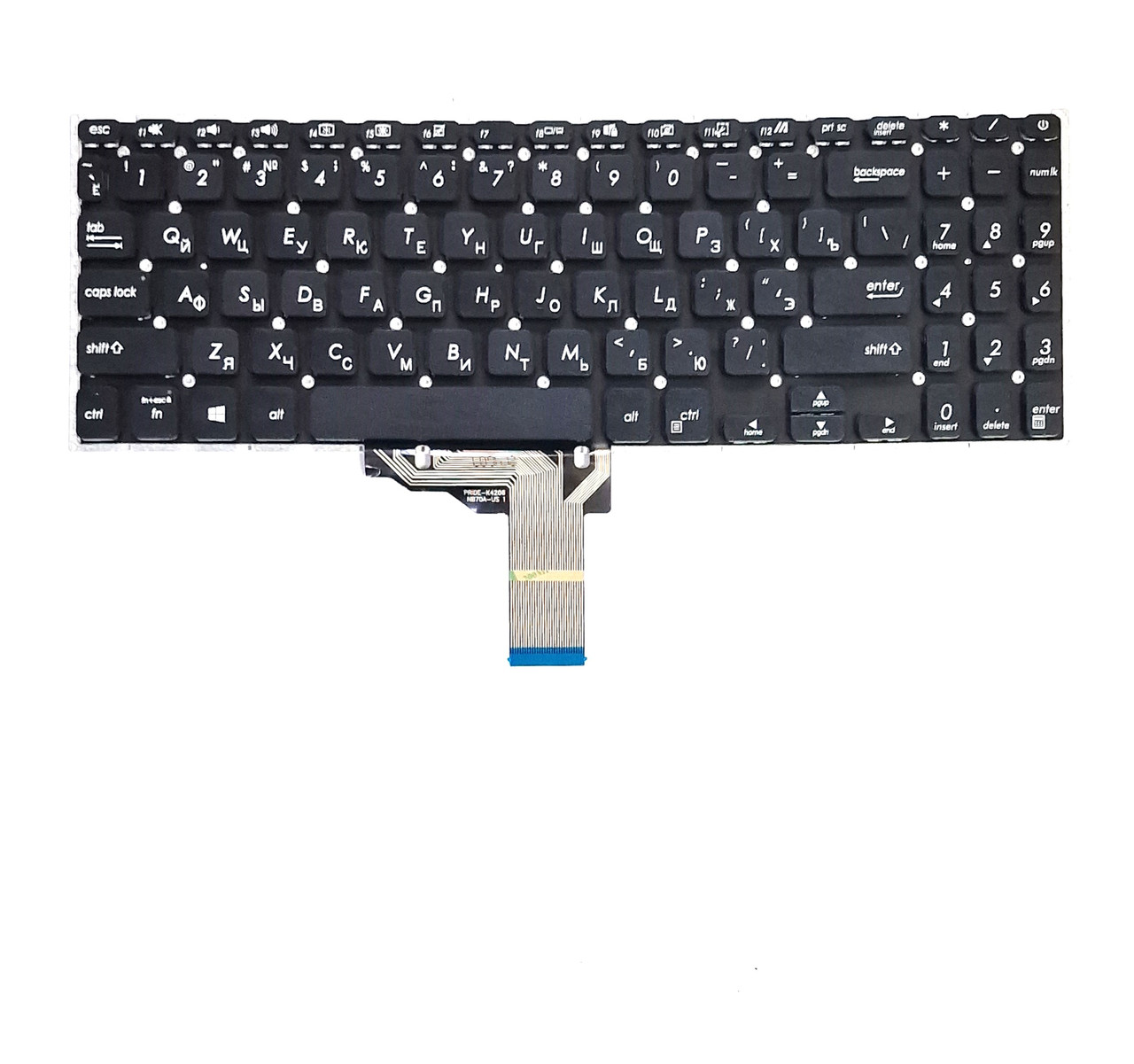 Клавиатура для Asus X509 X512 s509 X515 RU - фото 1 - id-p111777322