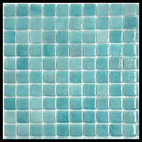 Стеклянная мозайка для бассейна Antarra Cloudy PG4602 (коллекция Cloudy, цвет - светло-бирюзовая)