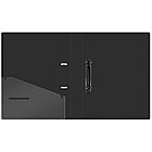 Папка на 2 кольцах Berlingo "Soft Touch", 40мм, 700мкм, черная, D-кольца, с внутр. карманом, фото 4