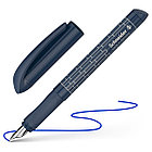 Ручка перьевая Schneider "Easy navy" синяя, 1 картридж, грип, темно-синий корпус, фото 4