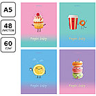 Тетрадь 48л., А5, клетка BG "Maybe baby", ламинация soft-touch, фото 2