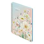 Тетрадь 80л., А5, клетка на гребне BG "Flower gallery", глянцевая ламинация, твердая обложка, фото 6