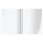 Тетрадь 80л., А5, клетка на гребне BG "Perfect flower", двойная обложка, фото 2