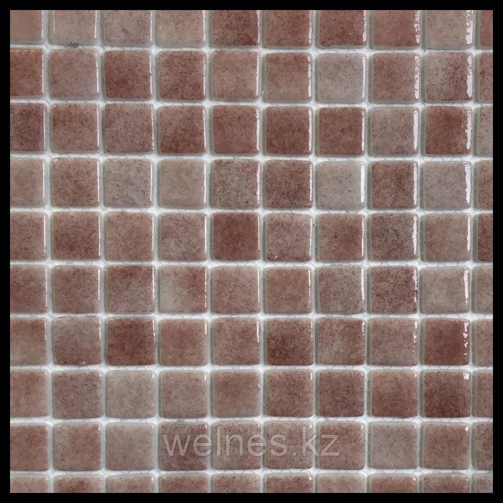Стеклянная мозайка для бассейна Antarra Cloudy PG4604 (Коллекция Cloudy, цвет - светло-коричневая)