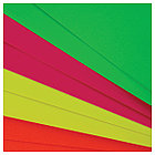 Цветная бумага флуоресцентная самоклеящаяся А4, Мульти-Пульти, 8л., 4цв., в папке, "Приключение Енот, фото 6