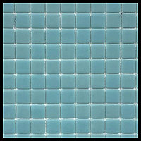 Стеклянная мозайка для бассейна Antarra Mono ST002 (Коллекция Mono, цвет - светло-бирюзовая)
