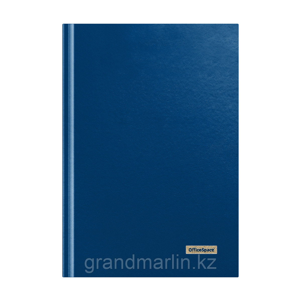 Книга учета OfficeSpace, А4, 96л., клетка, 200*290мм, бумвинил, цвет синий, блок офсетный