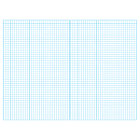 Книга учета OfficeSpace, А4, 96л., клетка, 200*290мм, бумвинил, цвет синий, блок офсетный, фото 4